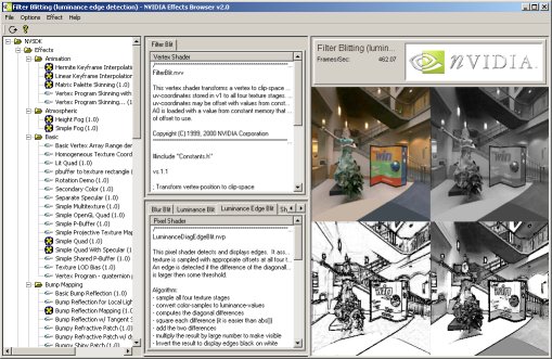 NVIDIA Effects Browser