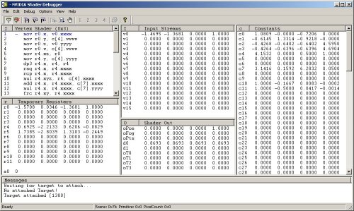 NVSHADERDEBUGGER